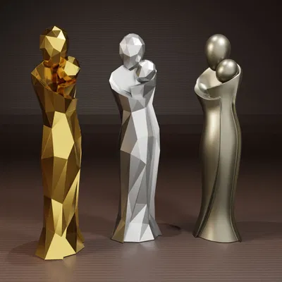 Tượng Ngày của Mẹ Low Poly (không socket)