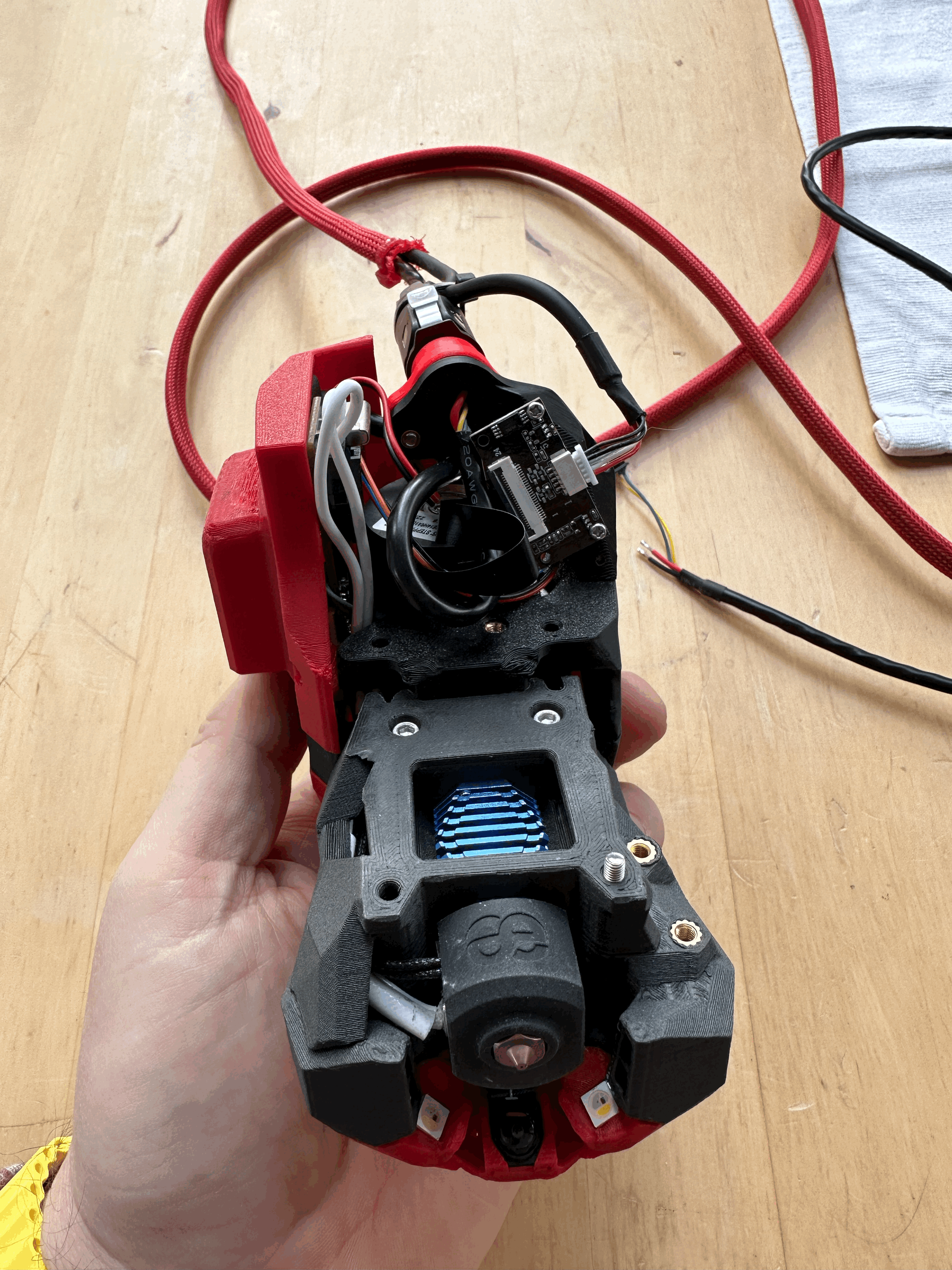 Voron 2.4 - Stealthburner 3DO nozzle cam, LGX Lite, BTT SB2209, umbilical mod - Thumbnail 10