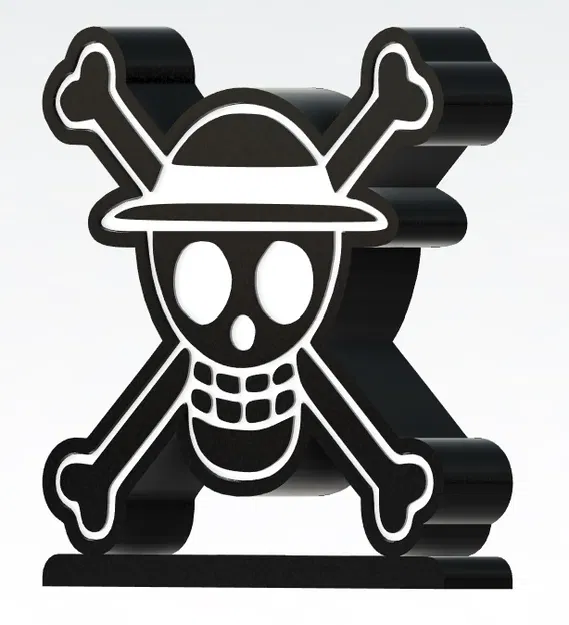 Đèn Light Box "Cờ Hải Tặc" One Piece Độc Đáo - Image 1