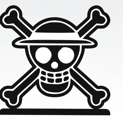 Đèn Light Box "Cờ Hải Tặc" One Piece Độc Đáo