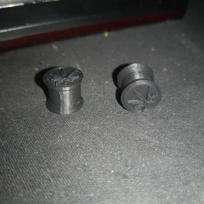 Bông Tai "Lá" 10mm (Ear Gauges) - Phong Cách 420