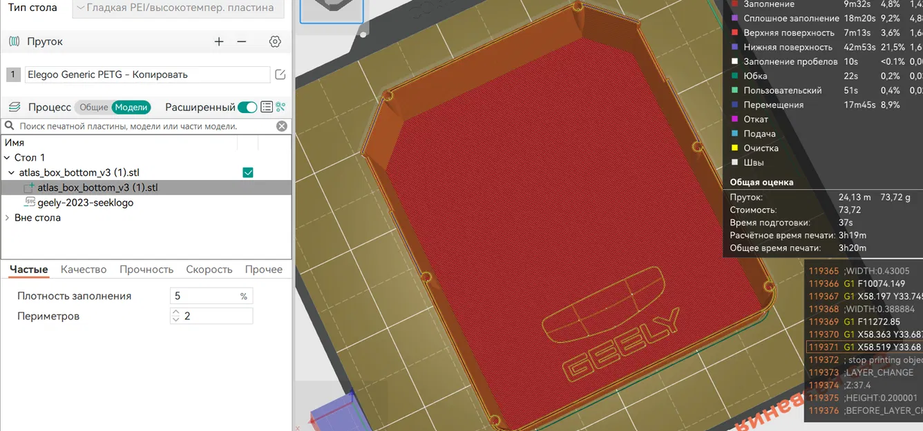 Hộp Đựng Đồ Tì Tay Xe Geely Atlas Pro 2021+ - Image 3