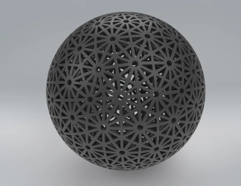 Quả bóng lattice 3D “Crazy 3D lattice ball” - Image 1