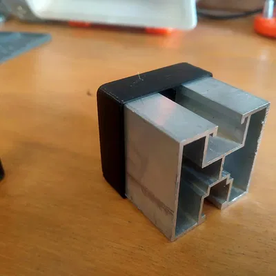 Nắp Chụp Đầu Thanh Ray Nhôm 40x40mm Cho Tấm Pin Mặt Trời