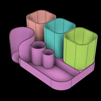Kệ Đựng Đồ Dùng Văn Phòng Đa Năng