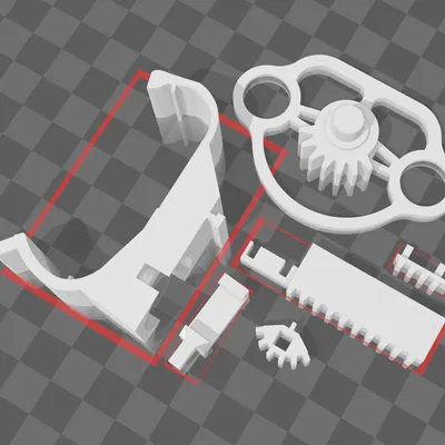 Vô Lăng 3D In Cho Tay Cầm PS4 - Tăng Cảm Giác Chân Thực