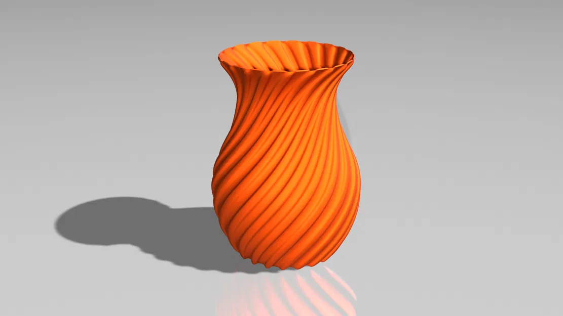 Bình Hoa Xoắn 3D - In Nhanh Với Vase Mode - Image 2