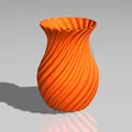 Bình Hoa Xoắn 3D - In Nhanh Với Vase Mode - Thumbnail 2