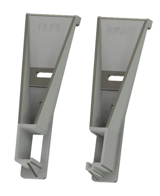 Giá đỡ ray ngăn kéo treo (Hanging Drawer Rail Bracket) - Image 1