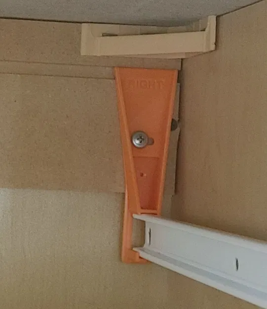 Giá đỡ ray ngăn kéo treo (Hanging Drawer Rail Bracket) - Image 4