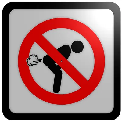 Bảng Cấm Xì Hơi (No Farting Sign)
