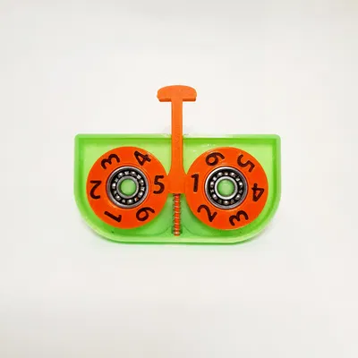 AUTO-DICE, cỡ bỏ túi – xúc xắc cơ khí (Mechanical Dice) in 3D