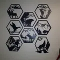 Bộ mở rộng cho Hexagonal Animal Tiles - Thumbnail 1