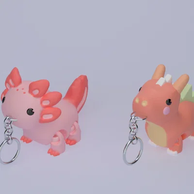 Móc khóa Kỳ Lân dẻo 3D Flexi (Miễn phí thời gian có hạn)