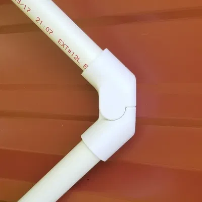 Góc bản lề MultiGP cho cổng PVC (gập gọn khi vận chuyển)