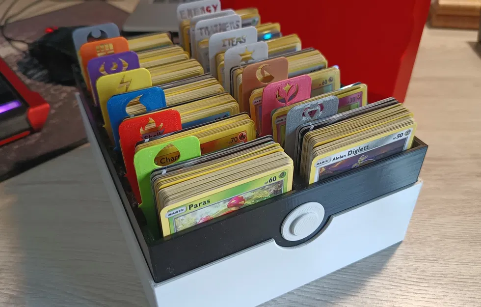 Hộp thẻ Pokemon TCG (Large & Max) – 525 và 1.200 lá - Image 1