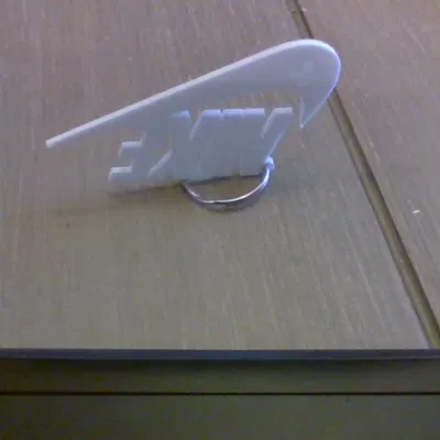 Móc Khóa Logo Nike 75mm - Phụ Kiện Phong Cách