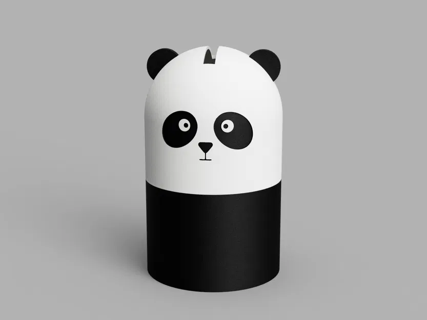 Heo Đất Panda 3D In Dễ Dàng - Hộp Tiết Kiệm Ngộ Nghĩnh - Image 2