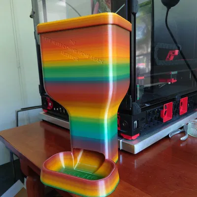 Máng ăn tự động cho mèo / bộ nhả thức ăn (không dùng điện)