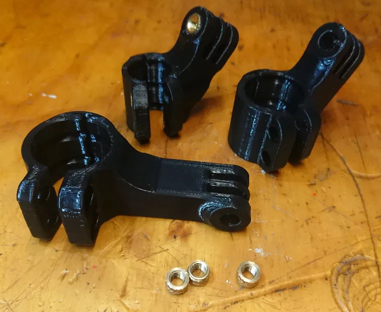 Ngàm kẹp ghi-đông GoPro (GoPro handlebar mount) - Image 1