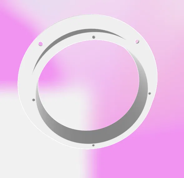 Vòng Đệm Lắp Loa Ô Tô 3D - Cho Xe VW Polo (5 1/4" - 6 1/2") - Image 2