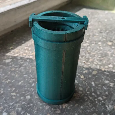 Khuôn nến cột cổ (Ancient column candle mold)