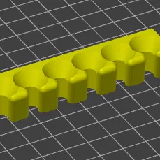 Kẹp Giữ Dây Cáp USB 6 Khe Tiện Lợi