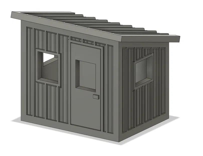 Chuồng Gà Mini 1:64 – Mô Hình Trang Trí Đáng Yêu - Image 2