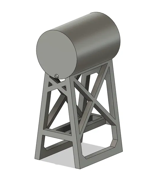 Tháp Chứa Nhiên Liệu 300 Gallon Tỷ Lệ 1:64 Cho Mô Hình - Image 1