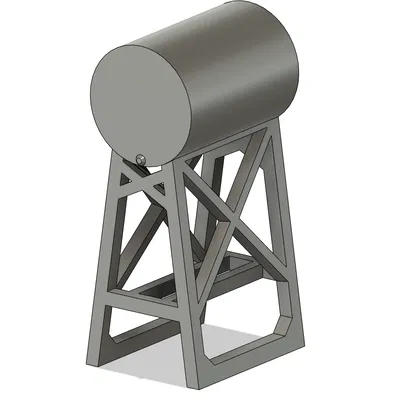 Tháp Chứa Nhiên Liệu 300 Gallon Tỷ Lệ 1:64 Cho Mô Hình