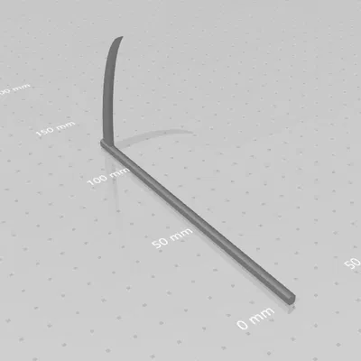 Lưỡi Hái Tử Thần In 3D Cho Mô Hình Dummy 13