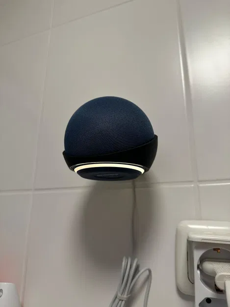 Giá treo tường Echo Dot Gen 5 (dán tesa Powerstripes, không cần khoan) - Image 1