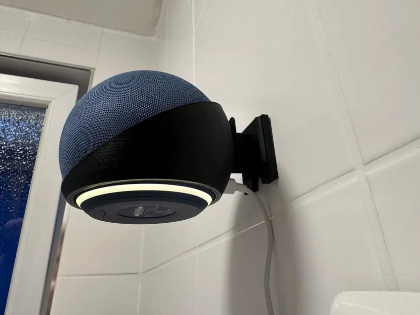 Giá treo tường Echo Dot Gen 5 (dán tesa Powerstripes, không cần khoan) - Image 2