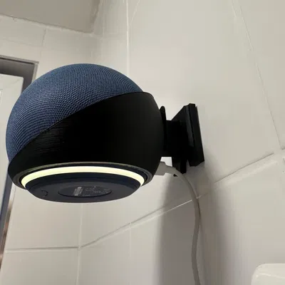 Giá treo tường Echo Dot Gen 5 (dán tesa Powerstripes, không cần khoan)