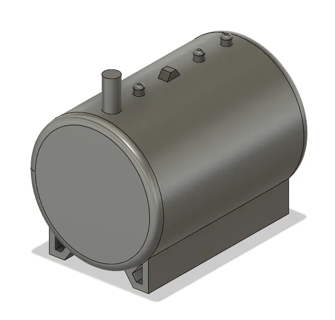Mô Hình Thùng Nhiên Liệu 300 Gallon Tỷ Lệ 1:64 - Image 1
