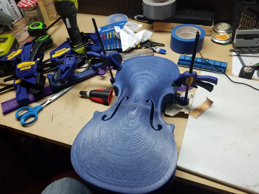 Violin Acoustic Cỡ Thật (Full Size Acoustic Violin) In 3D - Image 5