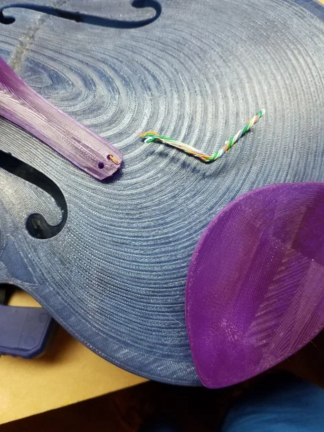 Violin Acoustic Cỡ Thật (Full Size Acoustic Violin) In 3D - Image 12
