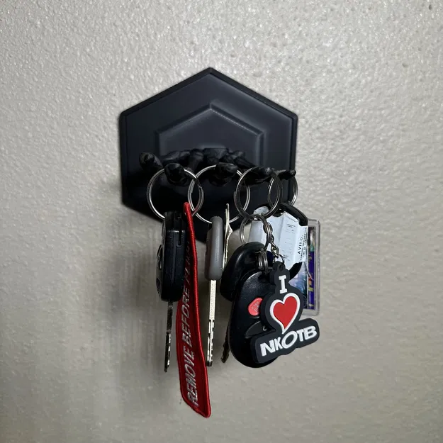 Kệ Treo Tường Hình Bàn Tay Bộ Xương Độc Đáo - Image 4