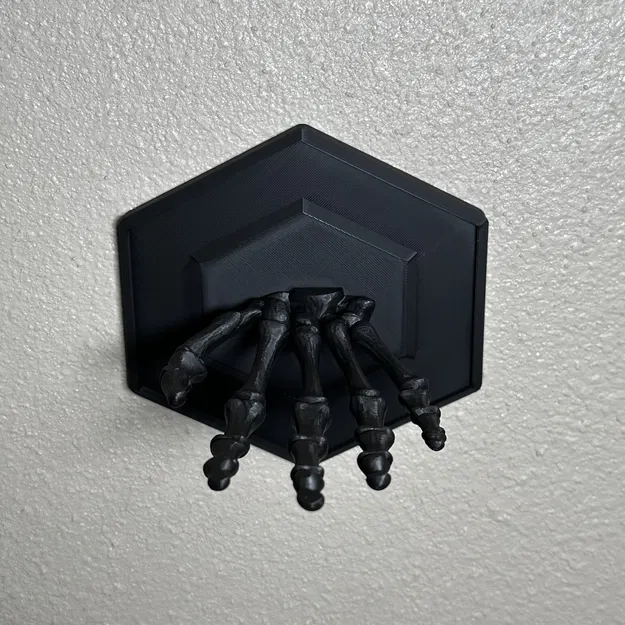 Kệ Treo Tường Hình Bàn Tay Bộ Xương Độc Đáo - Image 6