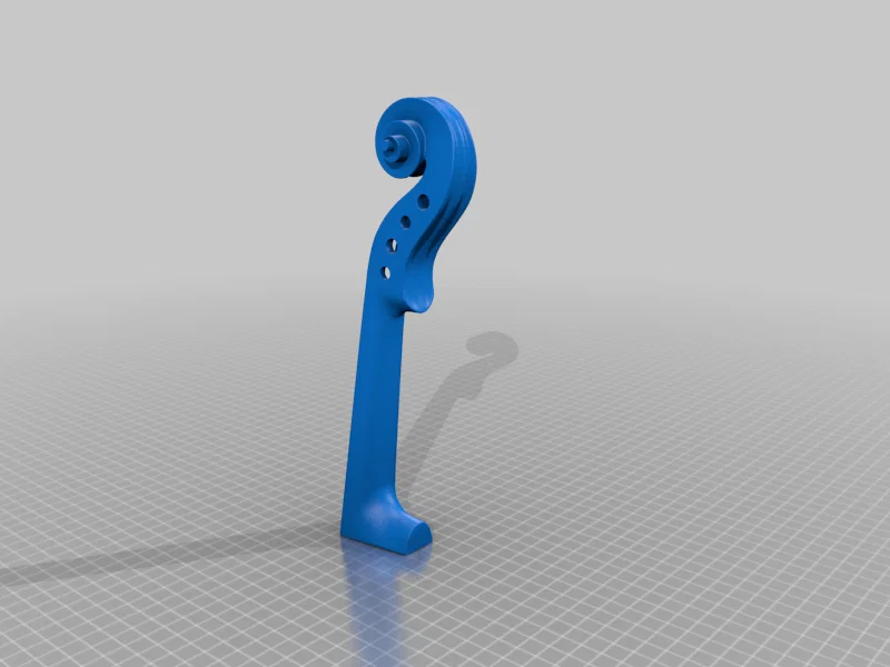 Violin Acoustic Cỡ Thật (Full Size Acoustic Violin) In 3D - Image 34