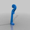 Violin Acoustic Cỡ Thật (Full Size Acoustic Violin) In 3D - Thumbnail 34