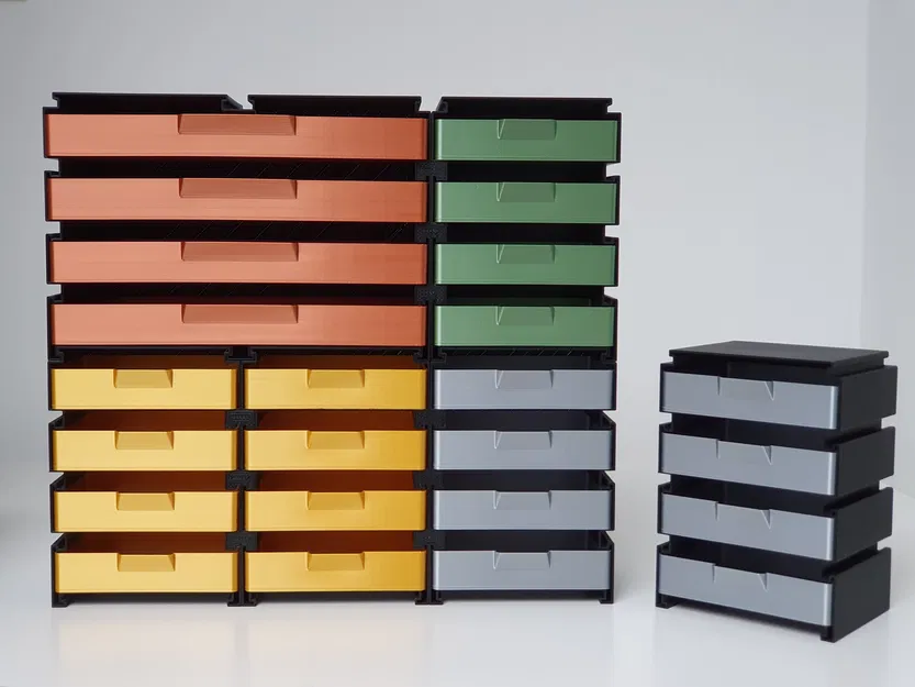 Hệ ngăn kéo modular in nhanh (Vase Mode) - Image 1