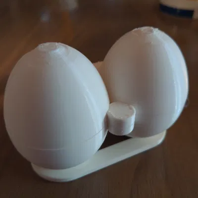 Hộp Đựng Trứng Đôi (Double Egg Carton)