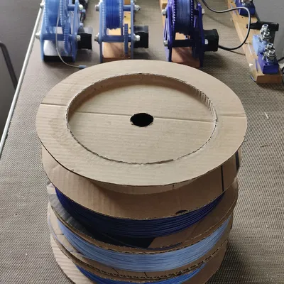 Cuộn Đựng Dây Tóc Nhựa PLA Cỡ Lớn Bằng Bìa Carton