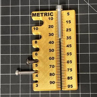 Bike Scruler - Dụng cụ đo/nhận biết ốc M3–M10 cho xe đạp