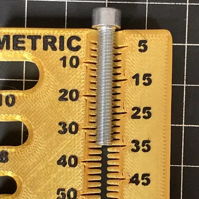 Bike Scruler - Dụng cụ đo/nhận biết ốc M3–M10 cho xe đạp