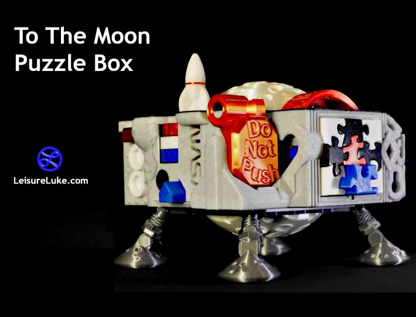 Hộp Puzzle “To The Moon” của Leisure Luke - Image 1