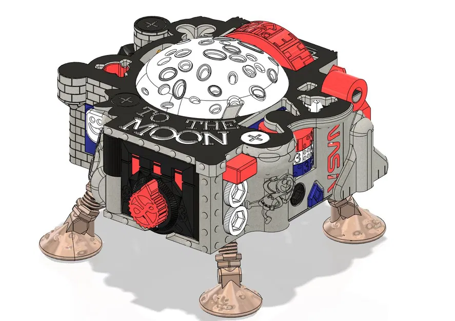 Hộp Puzzle “To The Moon” của Leisure Luke - Image 2