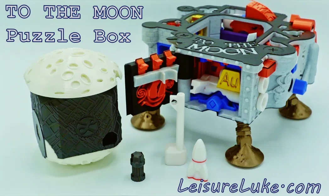 Hộp Puzzle “To The Moon” của Leisure Luke - Image 3
