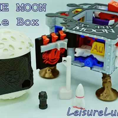 Hộp Puzzle “To The Moon” của Leisure Luke